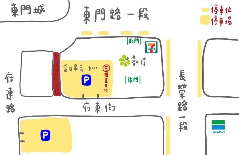 停車場示意圖